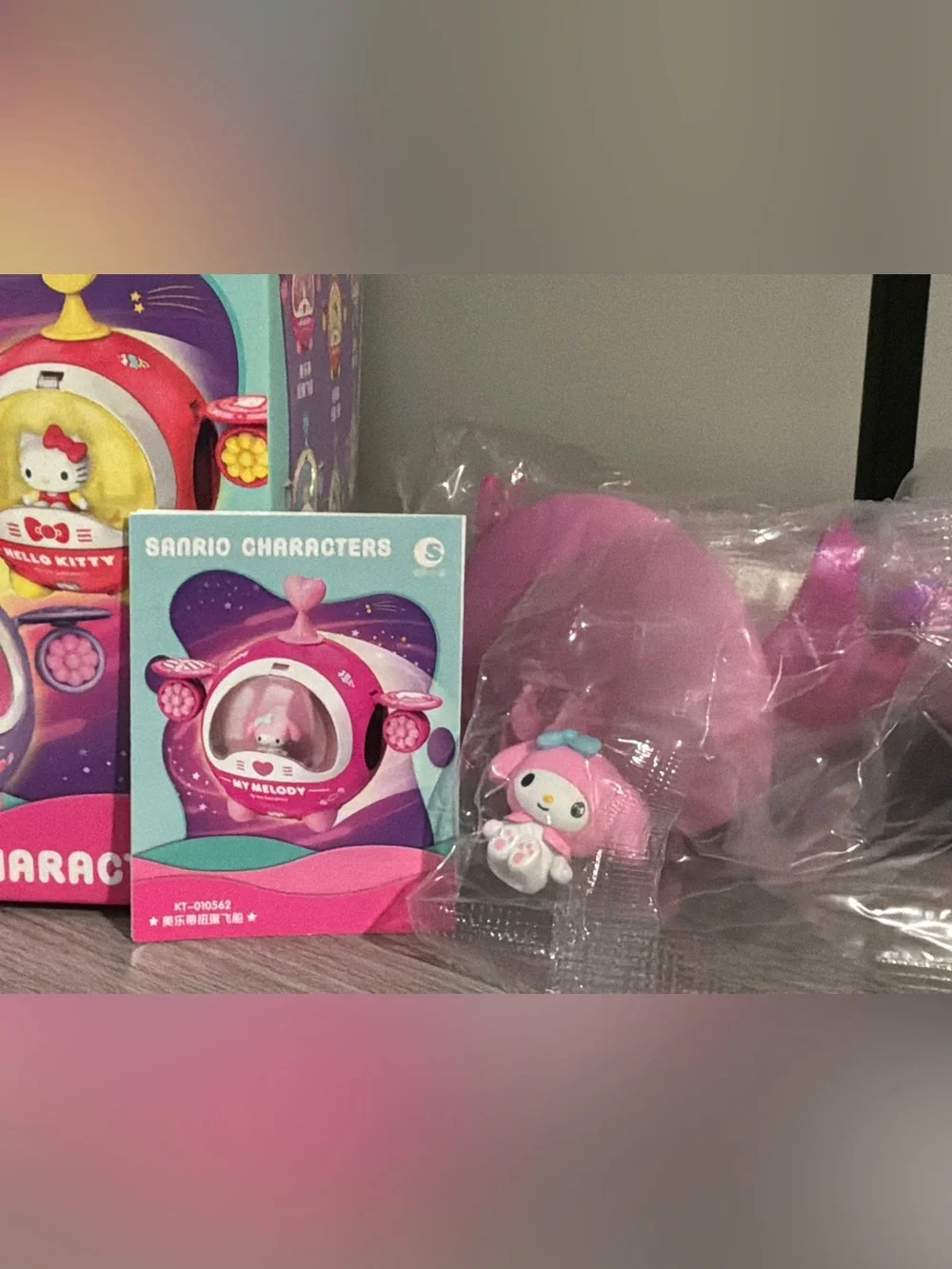 Sanrio Characters Gacha Machine Spaceship - My Melody